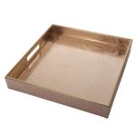 Rose Gold Square Tray