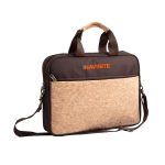 Eco-Friendly Cork Laptop bag With  2 Tone finish