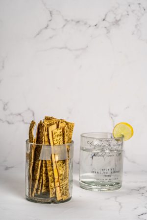Handcrafted multipurpose glasses from upcuycled bottles -set of 2.