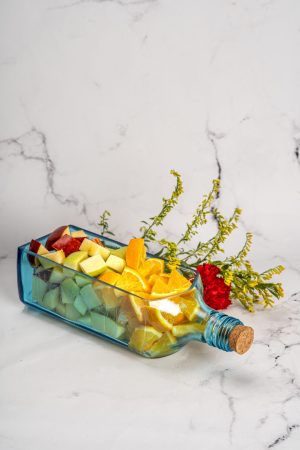 Stylish Serverware from upcycled bottle - Blue