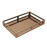 Gold Glass Tray