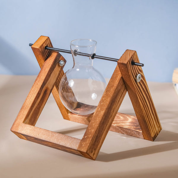 Table Top Planter(Single Glass Pot)