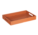 Tan Diamond Pattern Tray