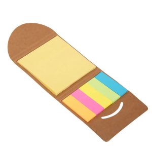 Smily Cork Notepad With Sticky  Notepad And Strips