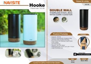 Hooke Stainless Steel Mugs