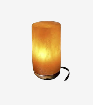 Cylindrical Shape Himalayan Salt Lamp