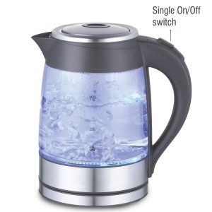 Sleek Glass kettle with LED illumination (1.8 L)