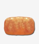 Himalayan Salt Tea Light Holder -2 Hole