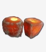 Himalayan Salt Tea Light Candle Holders Pack Of 2